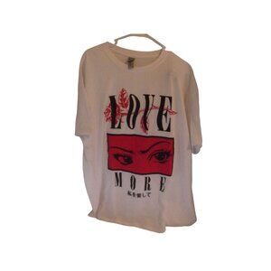 Men's NWOT Fasion Nova T-Shirt Love More       B1B   5/7/24